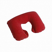  Подушка надувная с вырезом под голову - Красный F 8051